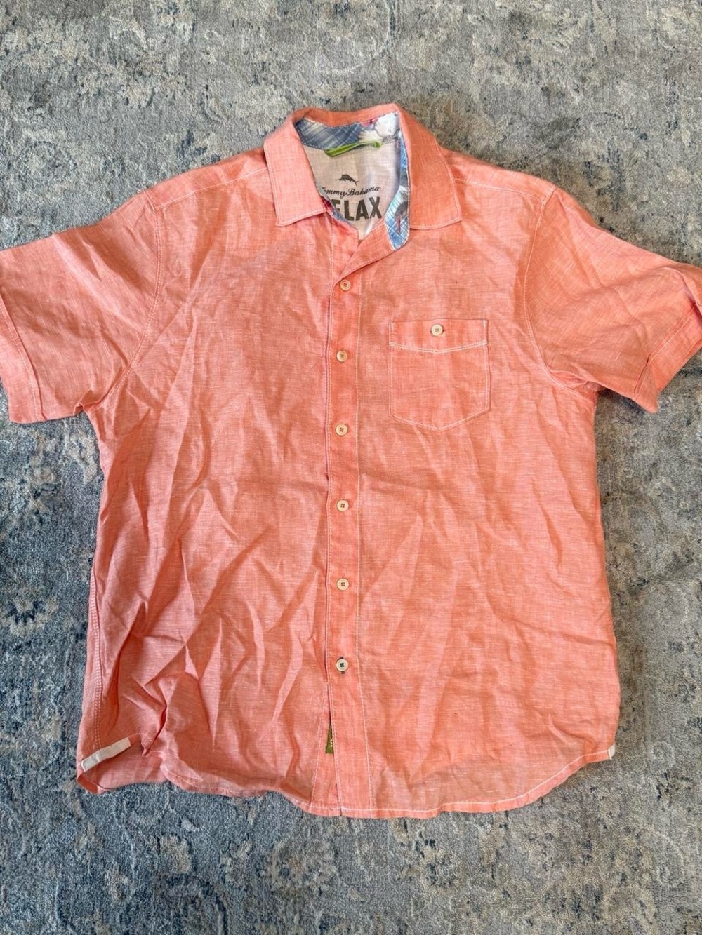 Tommy Bahama Coral Short-Sleeve Button-Down Shirt